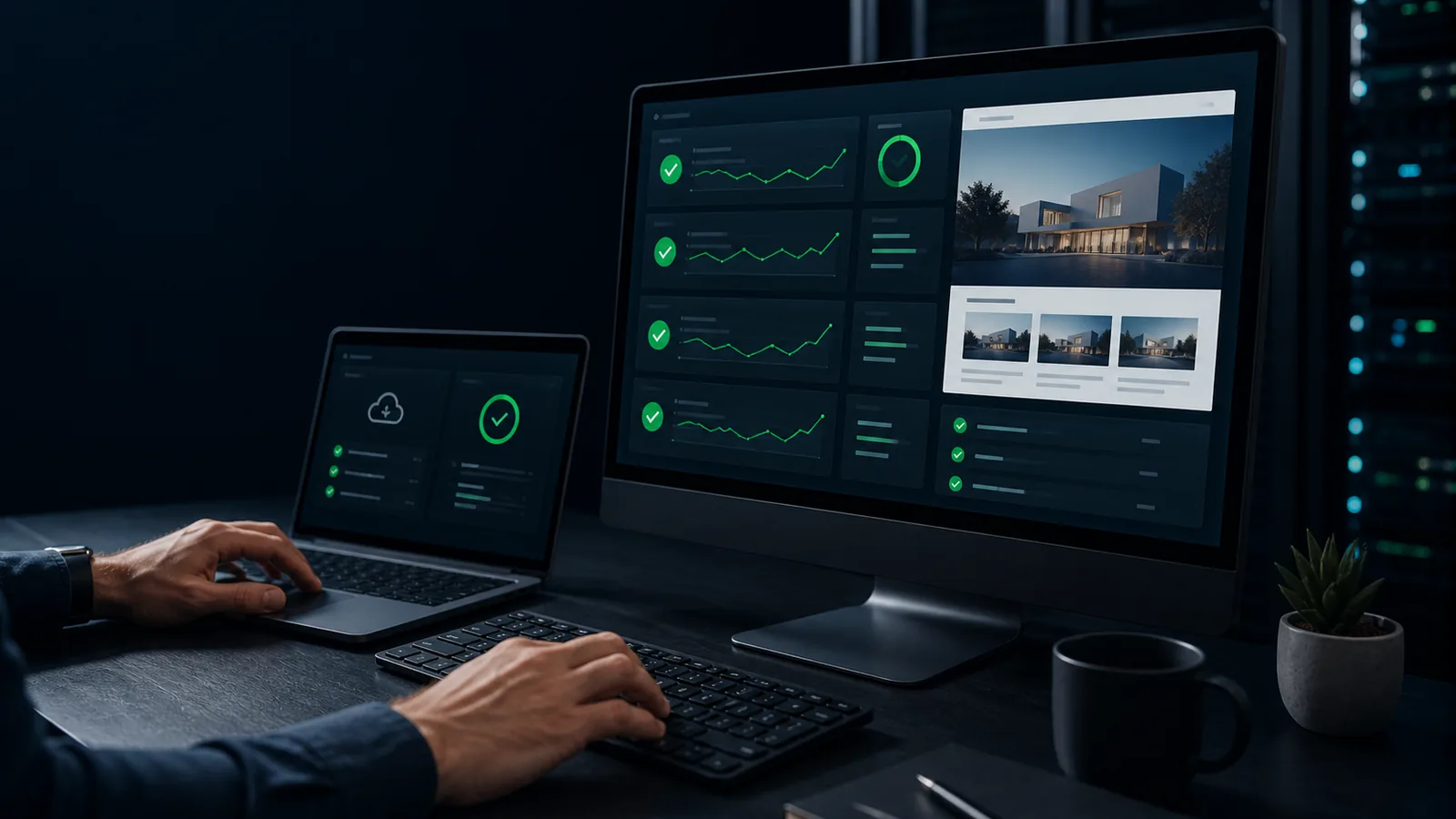 Monitorização técnica e manutenção de um website